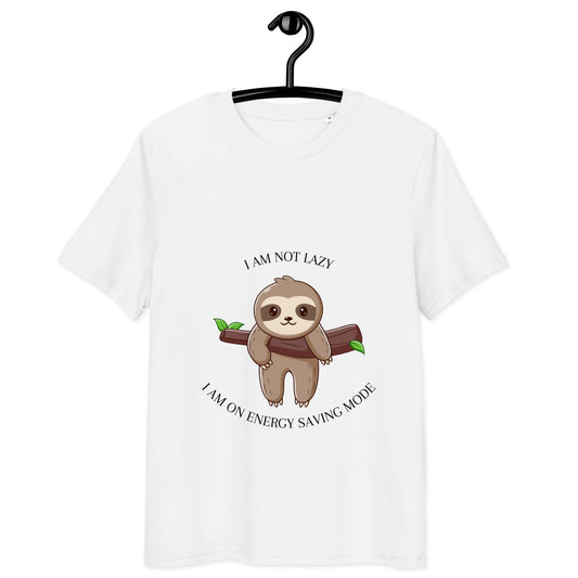 Energy Saving Mode, Chill Vibes, Relaxation, Lazy Day, Comfort, Style, Branch, Animal, Lazy, Sloth, Nature, Cute, Adorable, Innocent, Unisex