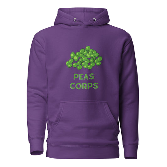 Peas Corps, Uniting Veggies, Peas, Food, Unity, Funny peas, pun, Foodies, kitchen humor, humor, Perfect gift, Chefs and foodies, Foodie