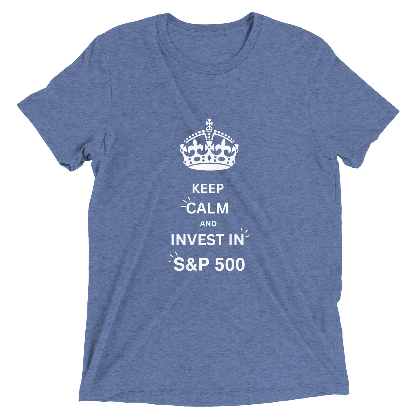 Keep calm, Meme, Quote, Stock market, Money, Investment, Finance, Money, Savings, Growth, Unisex, T-shirt