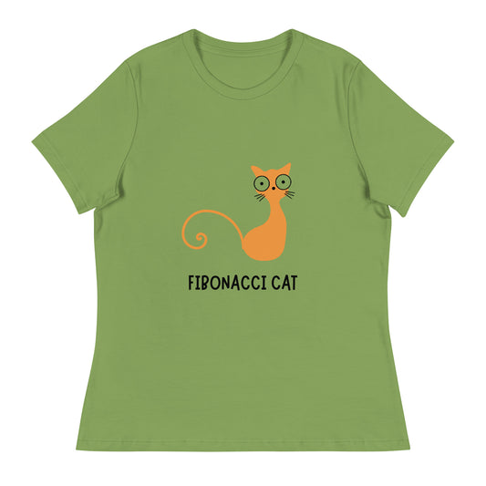 Fibonacci Cat, Math Lovers, Whimsical, Fibonacci, Cat Lovers, Fashion With Flair, Comfort And Style, Purrfect Fashion, Maths, Animal, Funny, Cat Tail, Cat Humor, Women